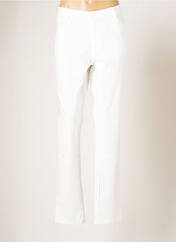 Pantalon droit blanc WALTRON pour femme seconde vue