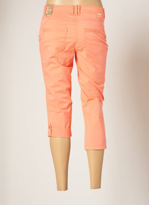 Pantacourt orange CECIL pour femme
