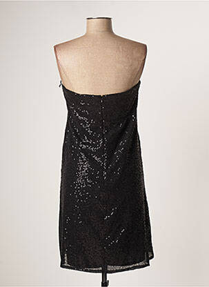 Robe courte coupe fluide sans manche noir SINEQUANONE femme