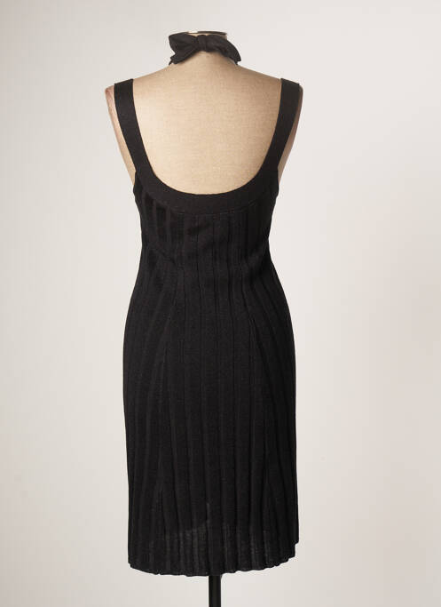 Robe mi-longue noir SINEQUANONE pour femme