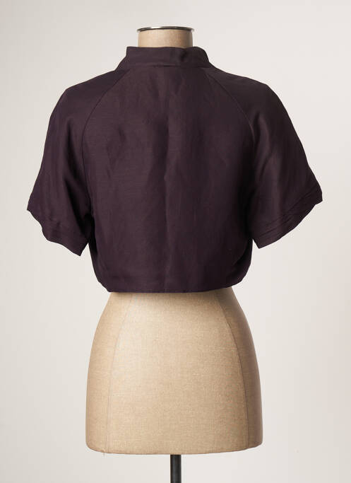 Boléro violet ZAPA femme