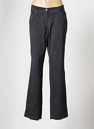 Pantalon droit gris O.K.S pour femme