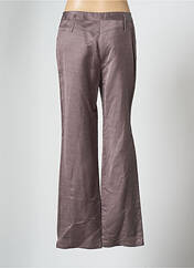 Pantalon large marron ZAPA pour femme seconde vue