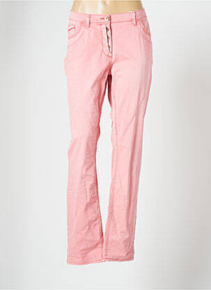 Pantalon slim rose CECIL pour femme