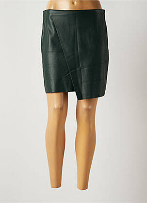 Jupe courte fermeture zippée au dos vert VERO MODA femme