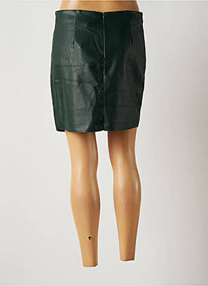 Jupe courte fermeture zippée au dos vert VERO MODA femme