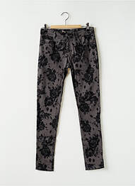 Pantalon slim stretch taille normale gris SINEQUANONE femme