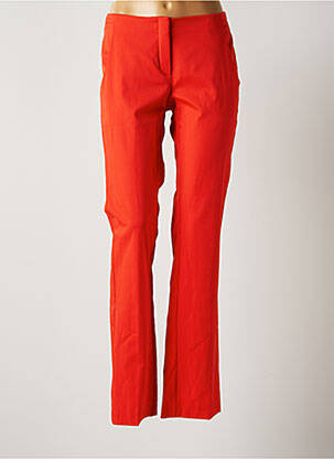 Pantalon chino orange VERO MODA pour femme