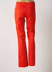 Pantalon chino orange VERO MODA pour femme seconde vue