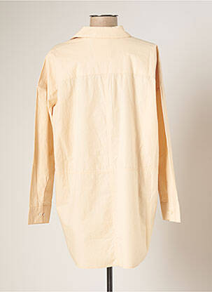 Tunique manches longues col chemisier beige TWO DANES femme