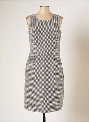Robe mi-longue sans manche sans manche beige NICE THINGS femme