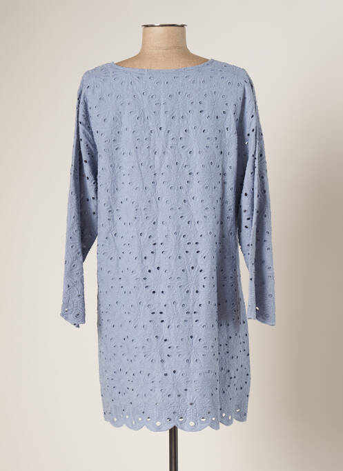 Robe courte bleu GOUBI pour femme