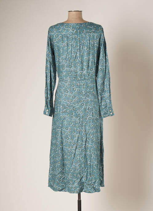 Robe mi-longue bleu MISTRAL pour femme