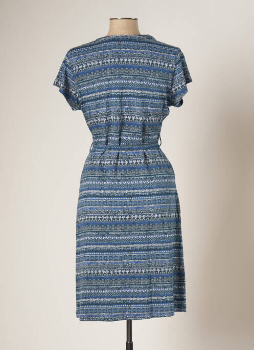 Robe mi-longue bleu MISTRAL pour femme