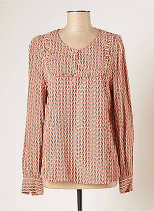 T-shirt manches longues manches longues orange LA FIANCEE DU MEKONG femme