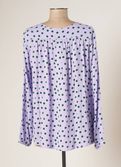 Blouse violet ZILCH pour femme
