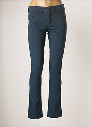 Pantalon slim stretch taille normale bleu MISTRAL femme
