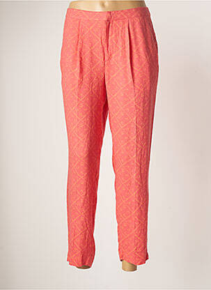 Pantalon chino taille normale taille normale rose NOA NOA femme
