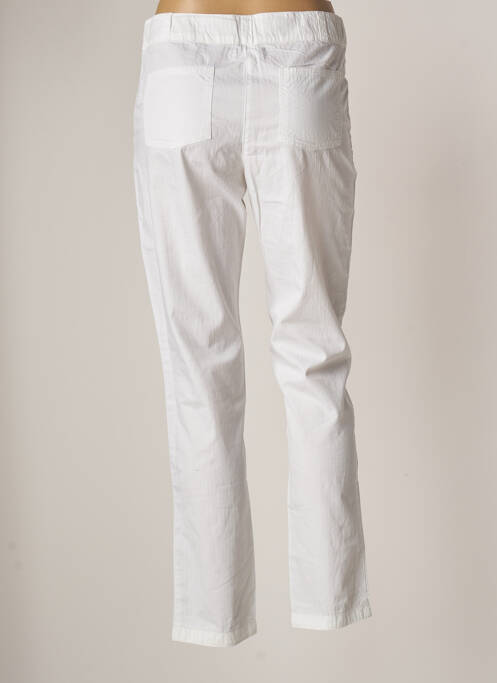 Pantalon droit blanc GOUBI pour femme