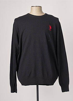 Pull noir U.S. POLO ASSN pour homme