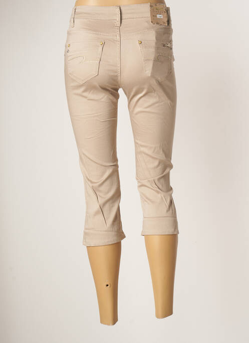 Pantacourt beige X-MAX pour femme