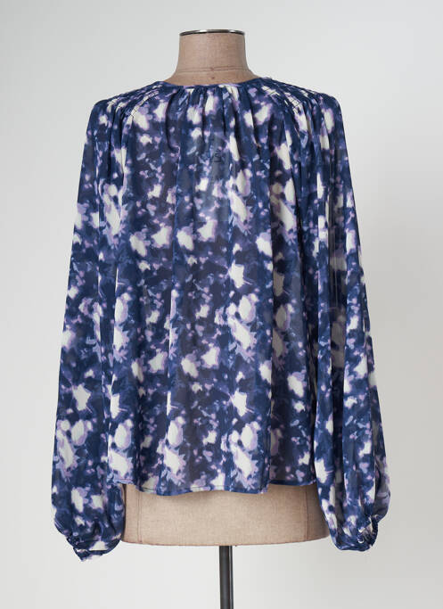 Blouse bleu GRACE & MILA pour femme