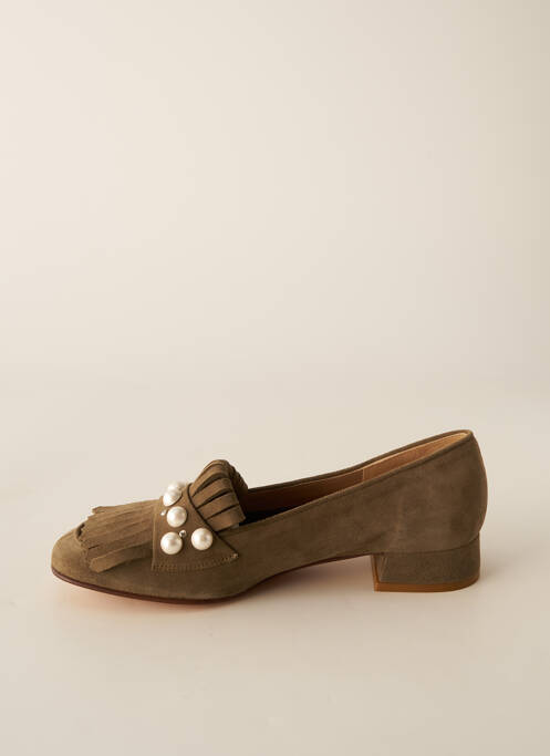 Ballerines vert CRISTINA MILLOTTI pour femme