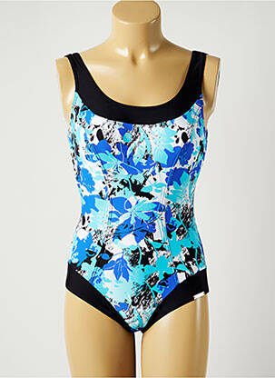 Maillot de bain 1 pièce haut bandeau haut bandeau bleu OLYMPIA femme
