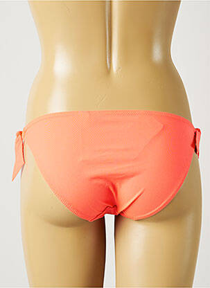Bas de maillot de bain effet matière satinée bikini rose MARIE JO femme