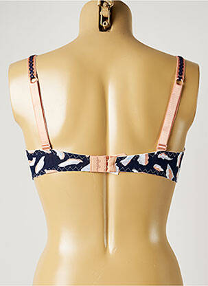 Soutien-gorge légère et transparente haut soutien-gorge emboitant bleu BARBARA femme