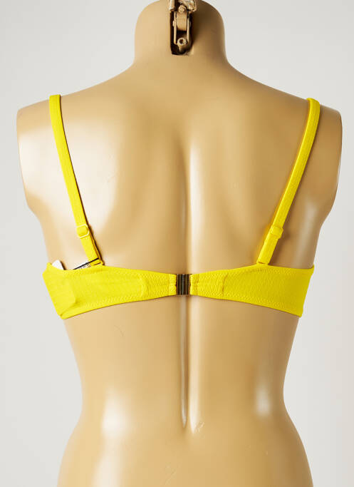 Haut de maillot de bain jaune MARIE JO pour femme