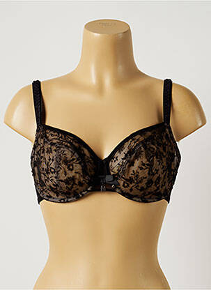 Soutien-gorge broderie noir BARBARA femme