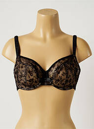 Soutien-gorge broderie noir BARBARA femme