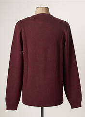 Pull rouge TIBET pour homme seconde vue