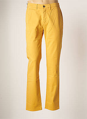 Pantalon chino jaune CAMBRIDGE pour homme