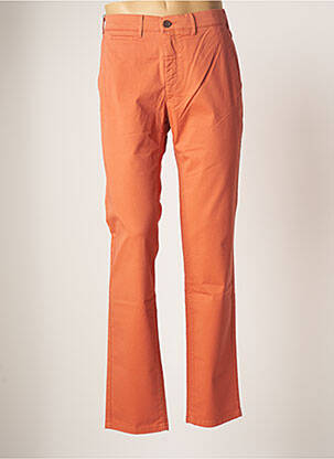 Pantalon chino orange CAMBRIDGE pour homme