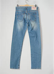 Jeans coupe droite bleu REWASH pour homme seconde vue