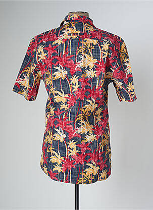 Chemise manches courtes col tailleur bleu CAMEL ACTIVE homme