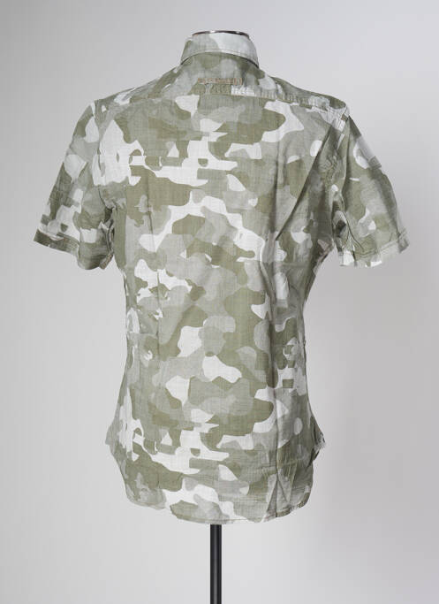 Chemise manches courtes vert CAMEL ACTIVE pour homme