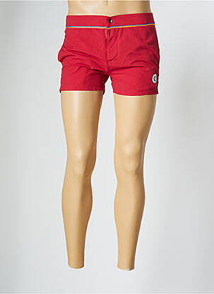 Short de bain elastique à la taille rouge EDWEEN PEARSON homme