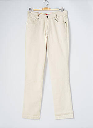 Pantalon droit beige COUTURIST pour homme