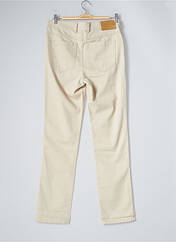 Pantalon droit beige COUTURIST pour homme seconde vue