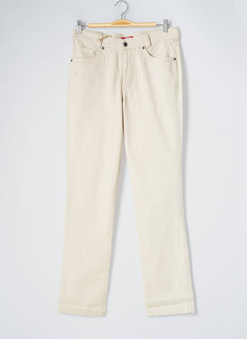 Pantalon droit beige COUTURIST pour homme