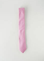 Cravate rose ELIOS pour homme seconde vue