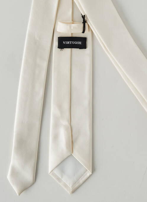 Cravate blanc VIRTUOSE pour homme