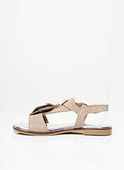 Sandales/Nu pieds beige MYMA pour femme seconde vue