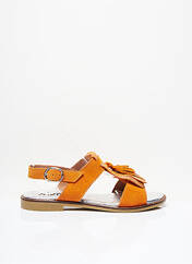Sandales/Nu pieds orange MYMA pour femme seconde vue