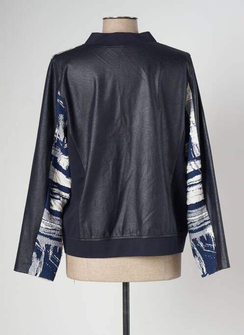 Blouson bleu JEAN DELFIN pour femme