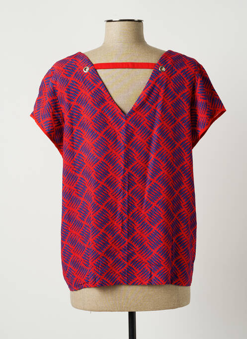 Blouse orange THALASSA pour femme