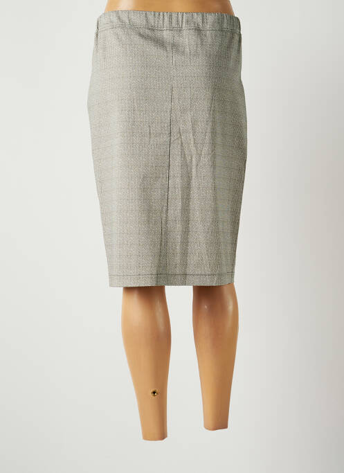 Jupe mi-longue vert FRANK WALDER pour femme